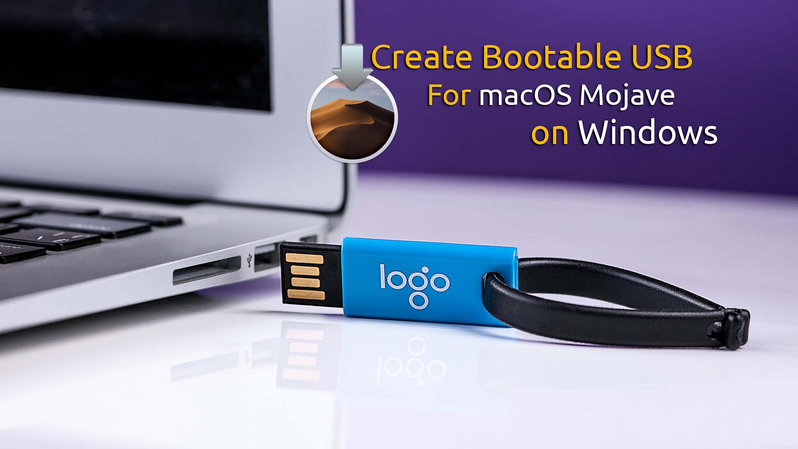 creating a usb boot disk for windows 10 with just the code on a mac